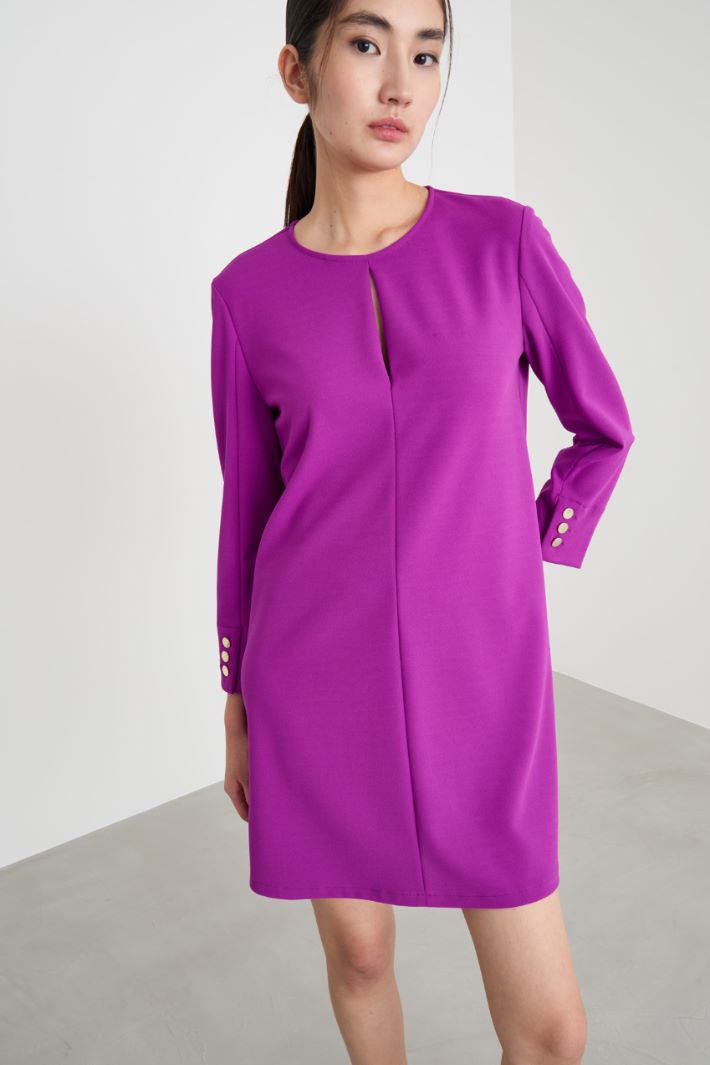 Crepe jersey dress Intrend - 2