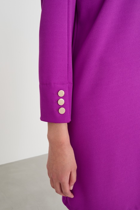 Abito in jersey crepe