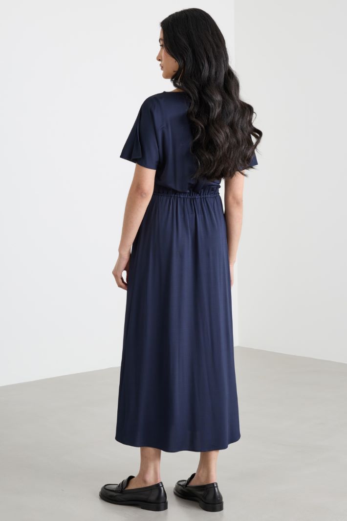 Abito midi in jersey piqué Intrend - 4