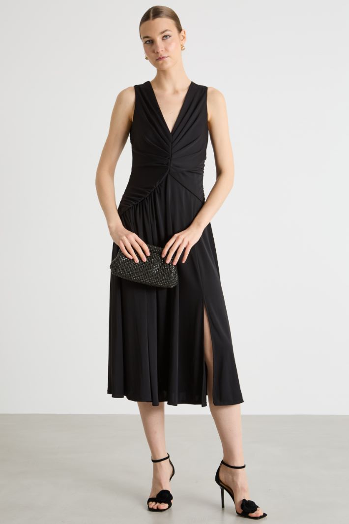 Jersey Dress with Bolero Intrend