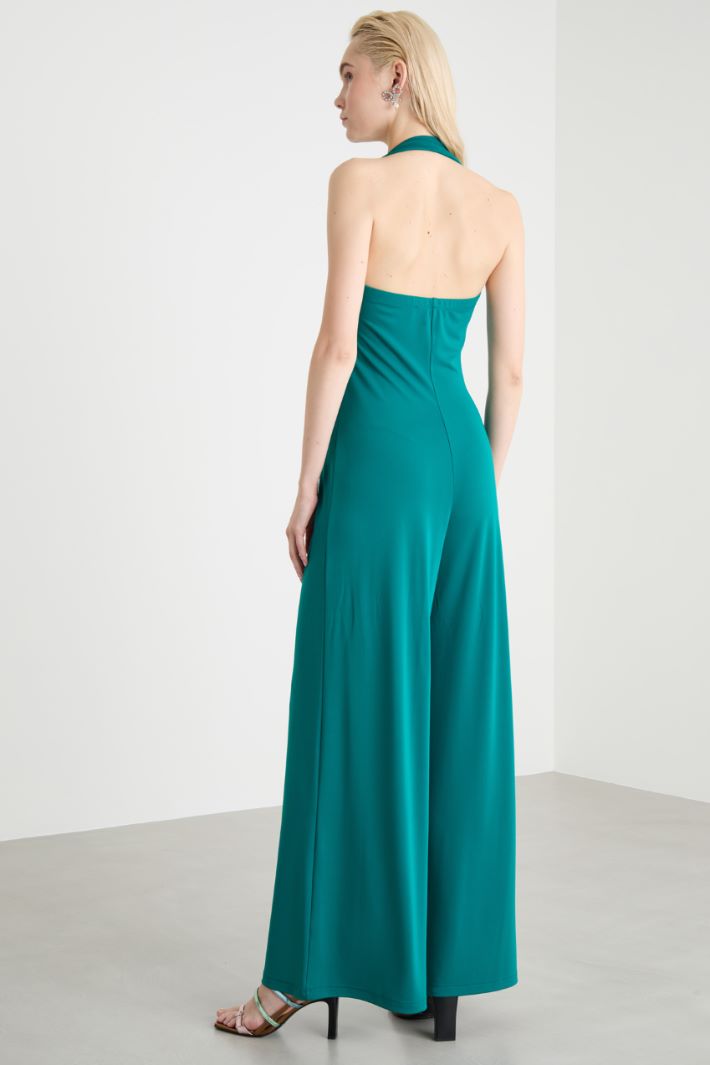 Jersey jumpsuit with shrug Intrend - 4