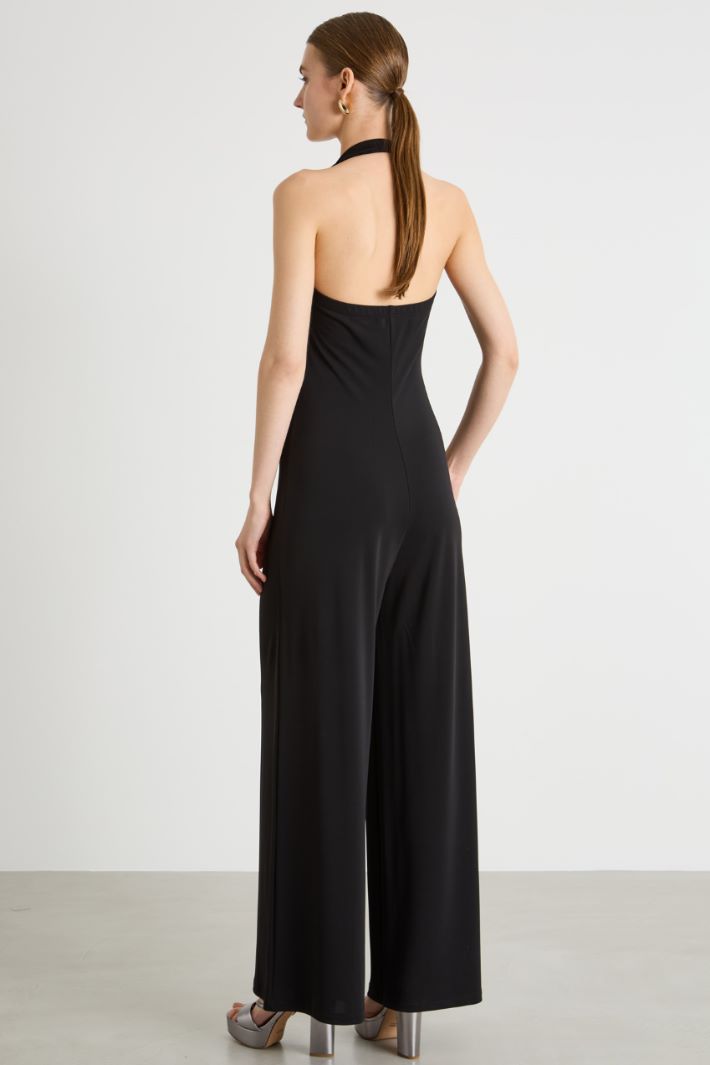 Jersey jumpsuit with shrug Intrend - 4