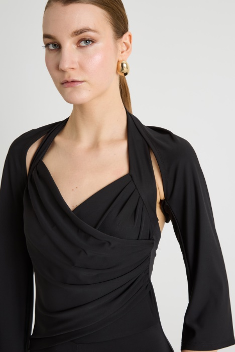 Tuta in jersey con coprispalle