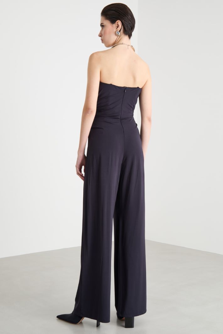 Jersey bustier jumpsuit Intrend - 4