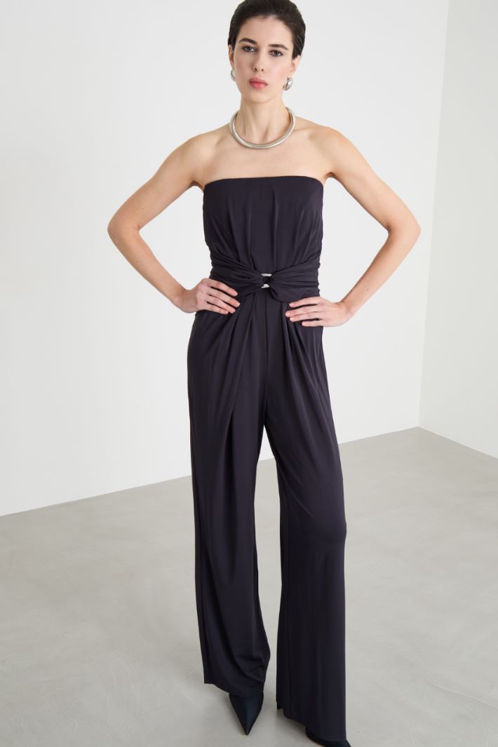 Jersey bustier jumpsuit Intrend - 2