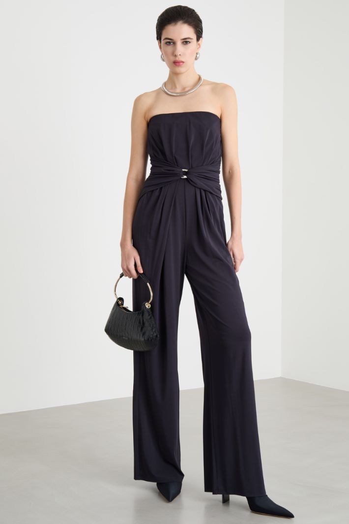 Jersey bustier jumpsuit Intrend