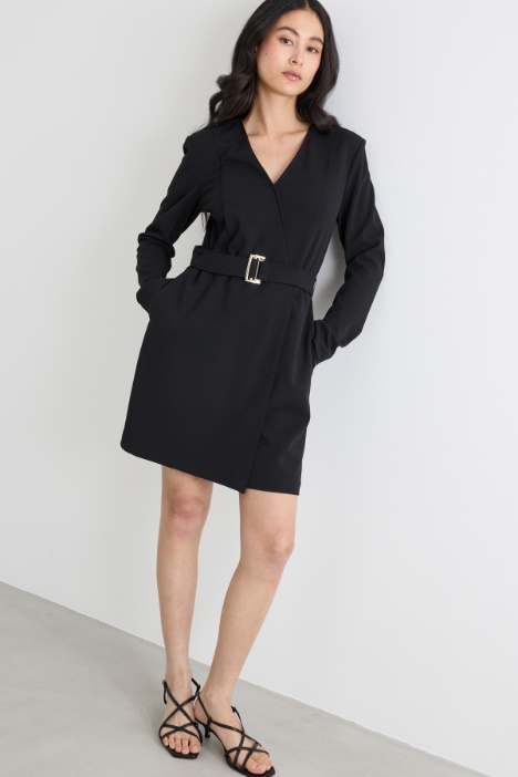 Tuta in jersey crepe