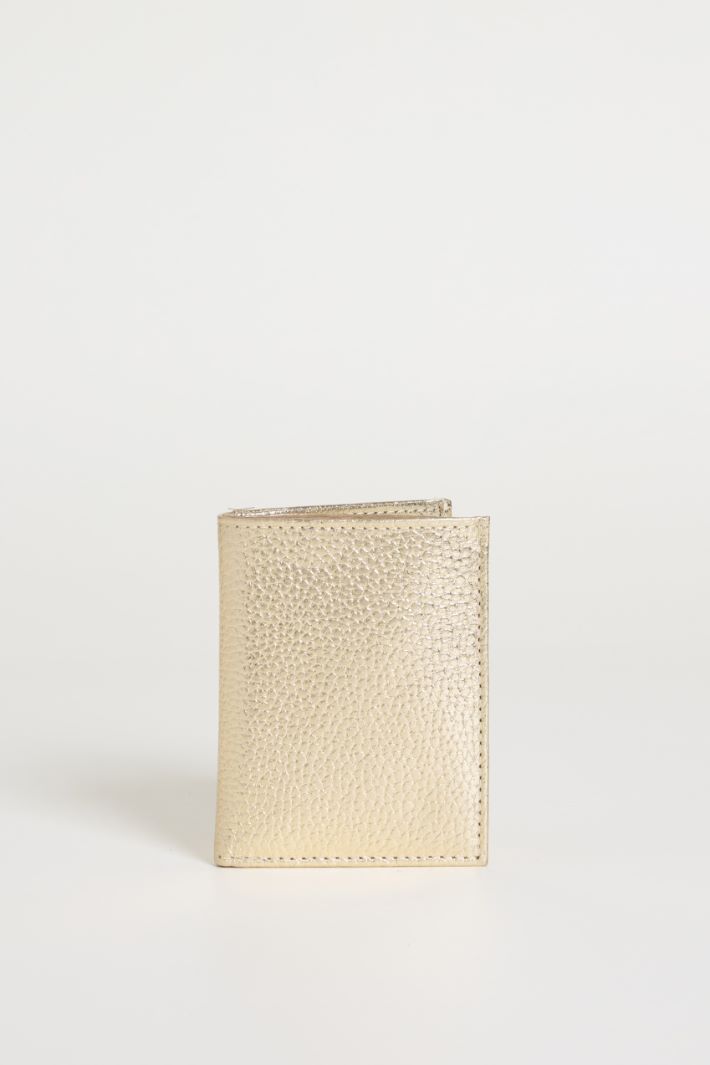 Laminated leather card holder Intrend