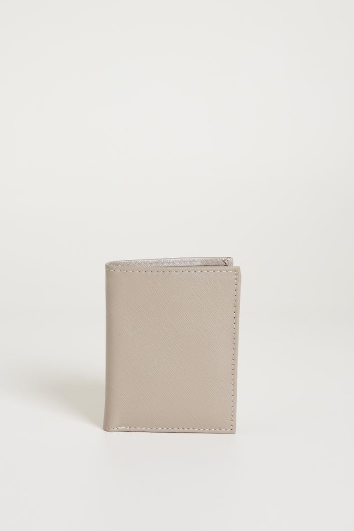 Portafoglio in pelle saffiano Intrend