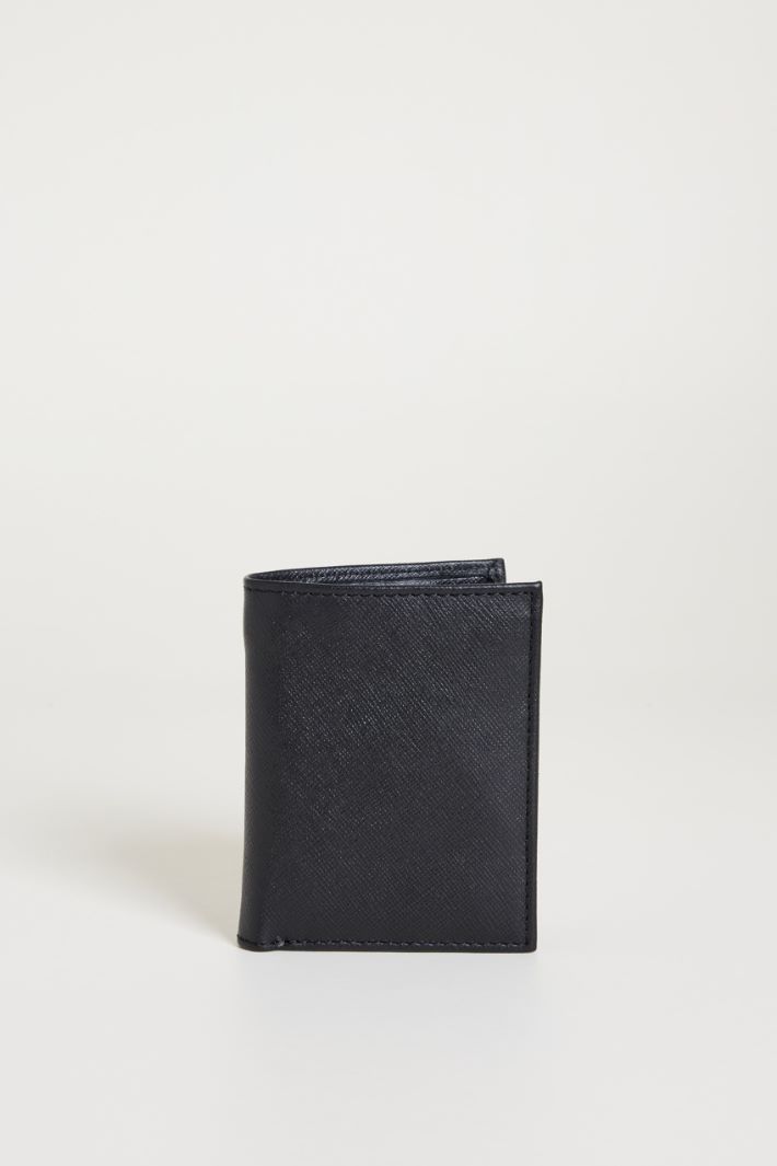 Portafoglio in pelle saffiano Intrend