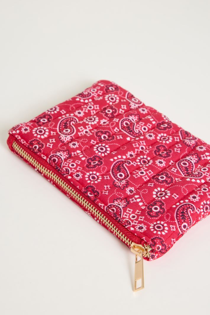 Portamonete in tessuto stampato Intrend - 2