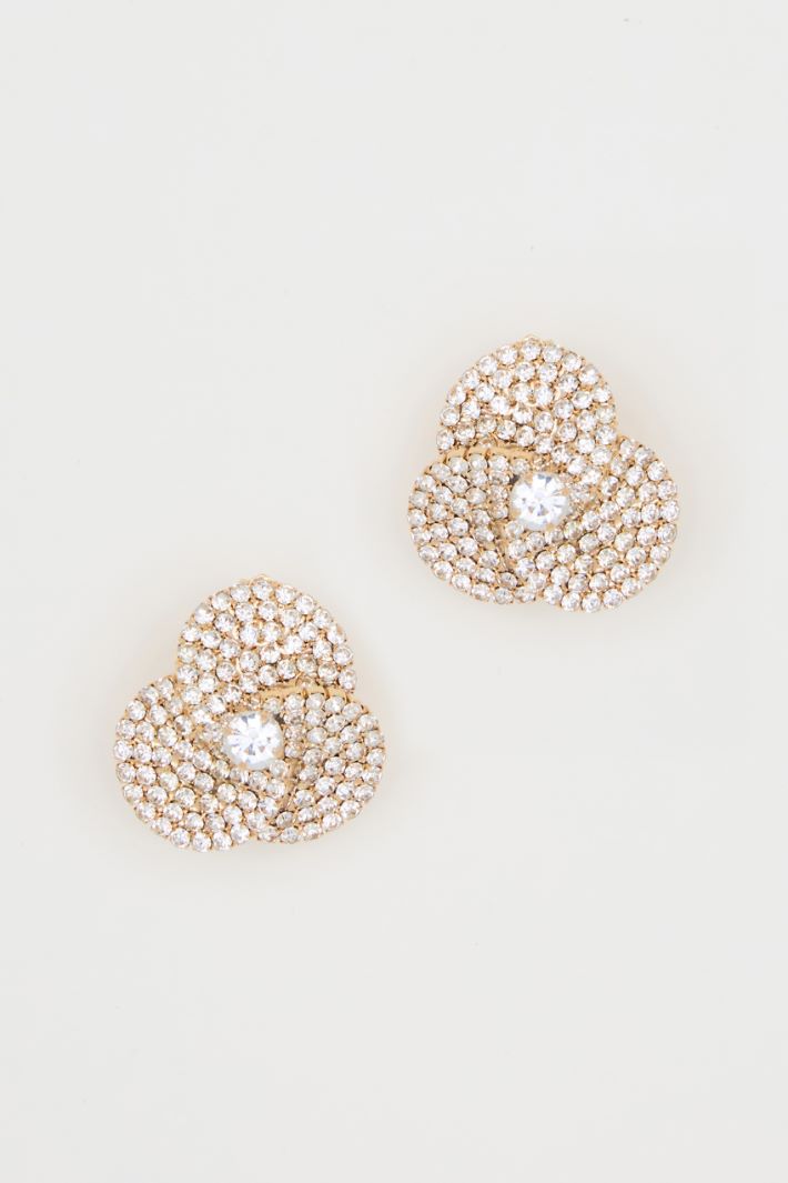 Diamanté Earrings Intrend
