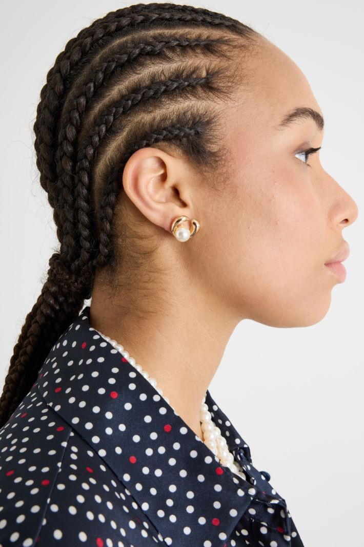 Half-Hoop Earrings Intrend - 3