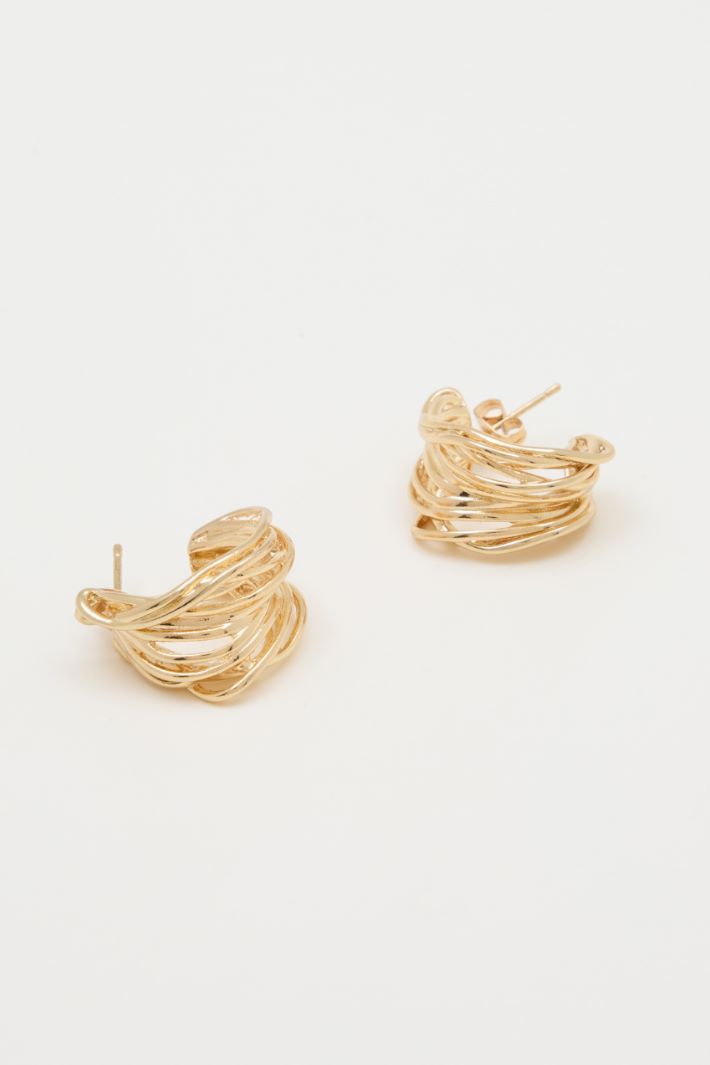 Semicircular Earrings Intrend - 2