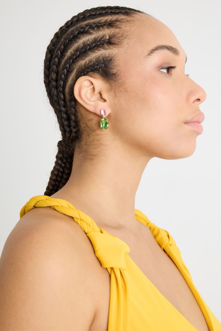 Drop earrings Intrend - 3