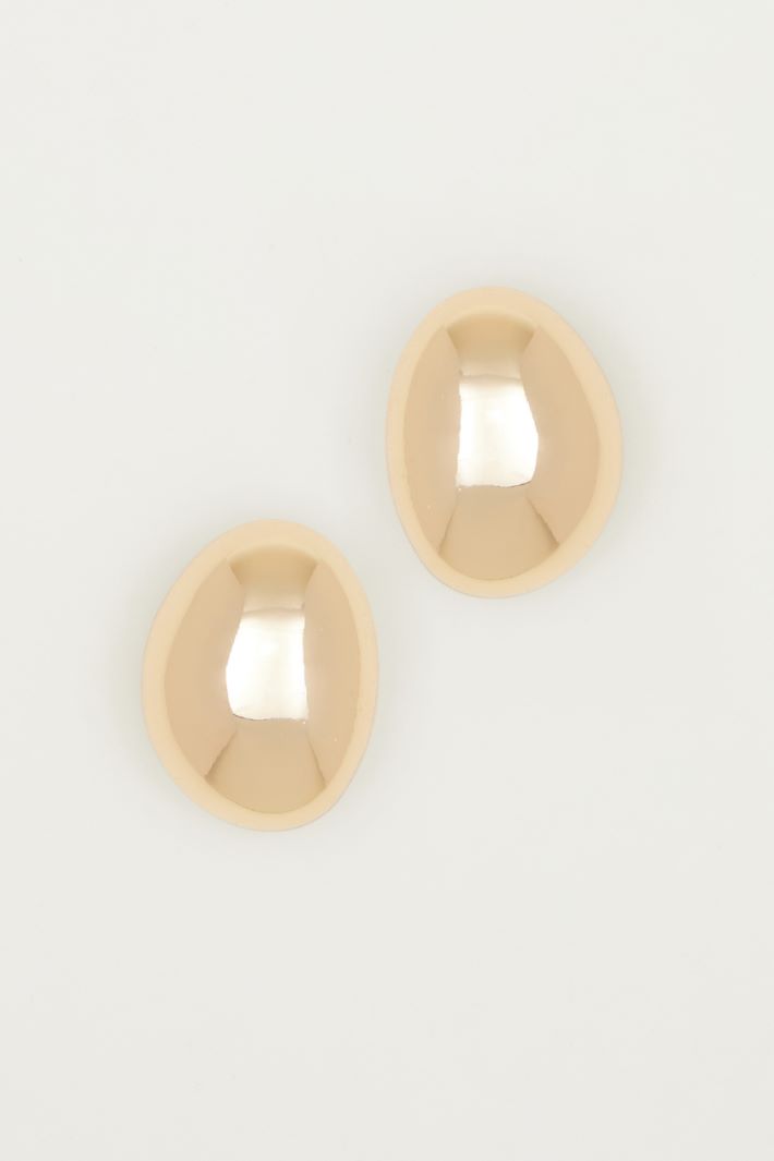 Metal earrings Intrend