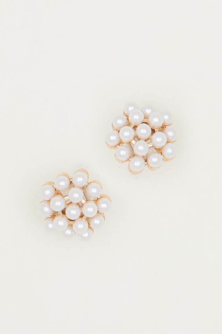 Orecchini con microperline Intrend