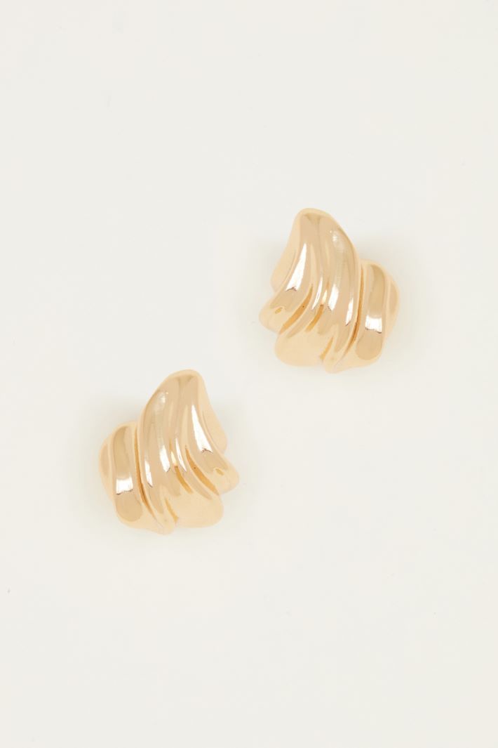 Orecchini ondulati Intrend