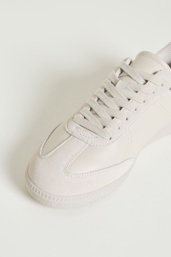 Leather trainers Intrend - 4