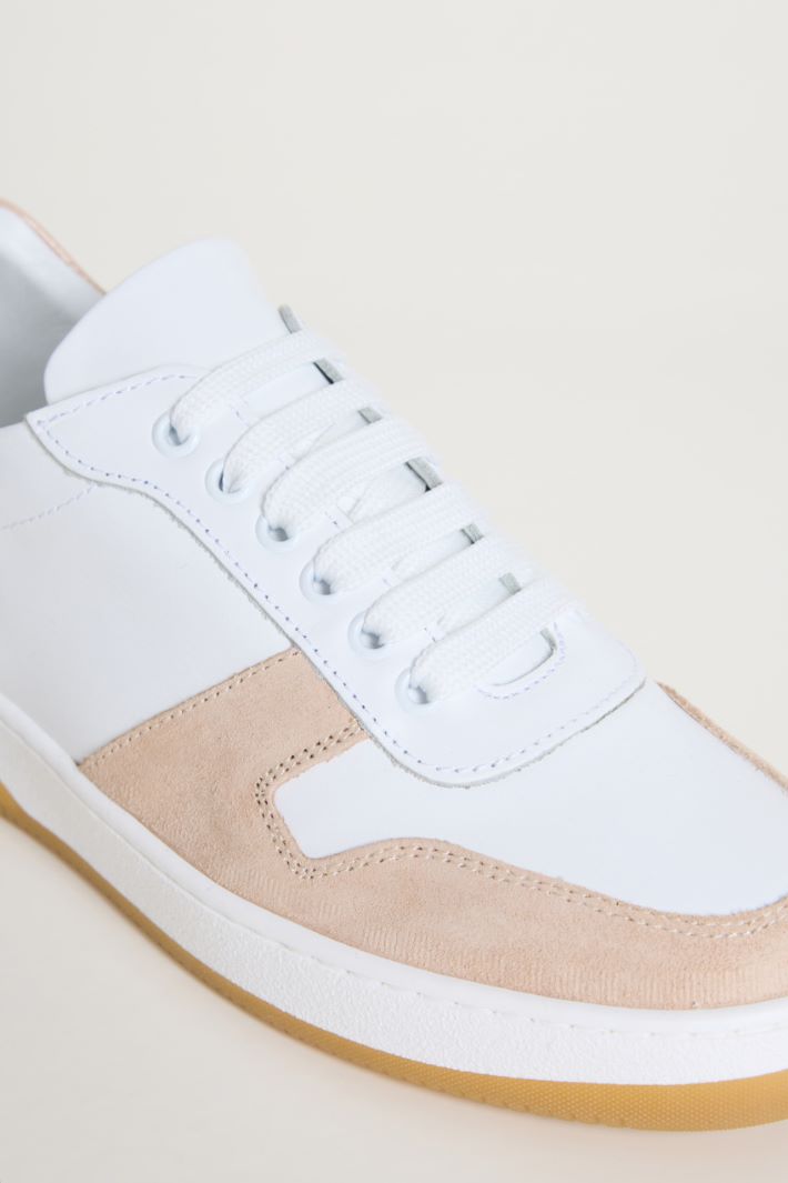 Sneakers in pelle bicolore Intrend - 4
