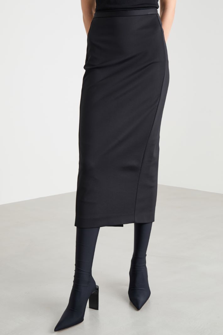 Longline pencil skirt Intrend - 2