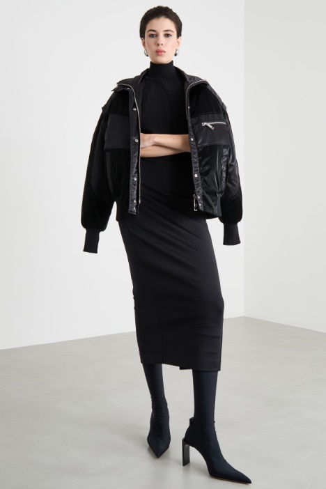 Longline pencil skirt Intrend