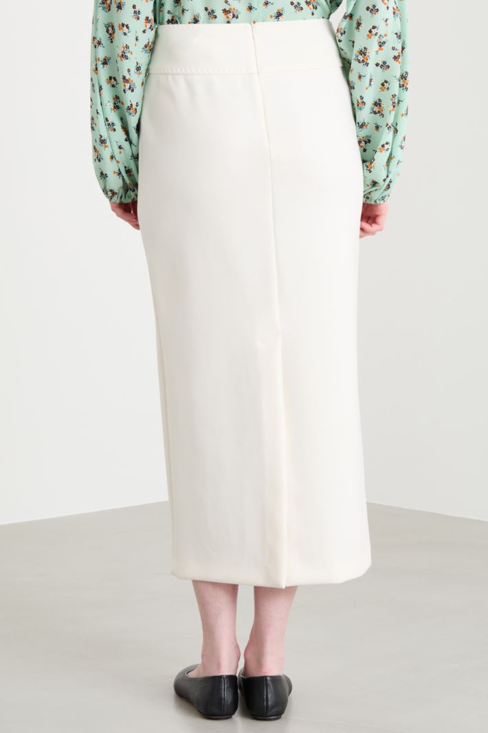 Jersey pencil skirt Intrend - 3