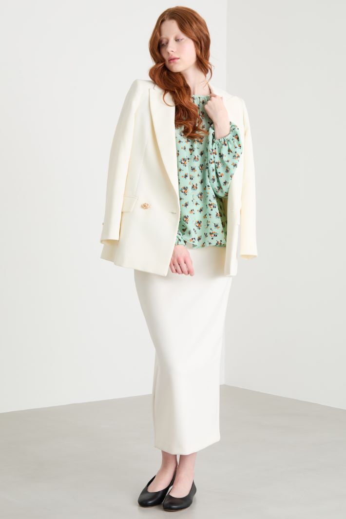 Jersey pencil skirt Intrend