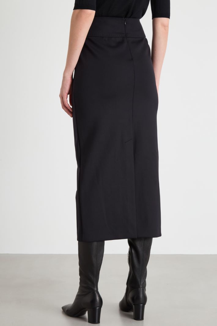 Jersey pencil skirt Intrend - 4