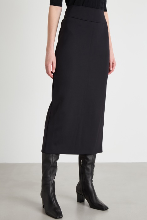 Gonna a tubino in jersey