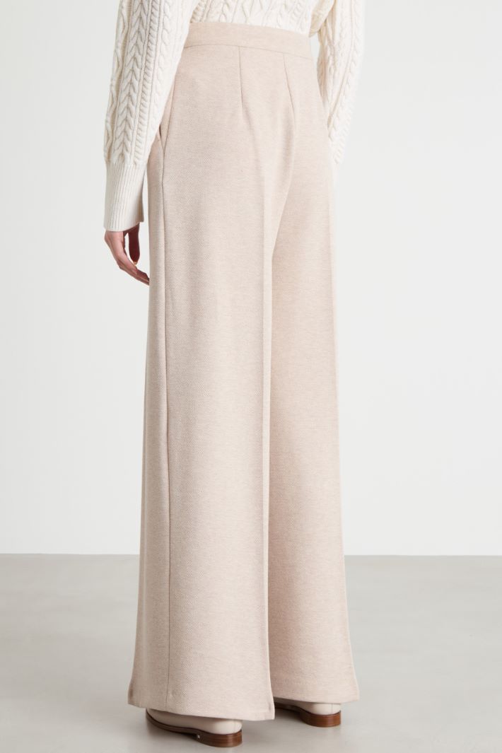 Jersey palazzo trousers Intrend - 4