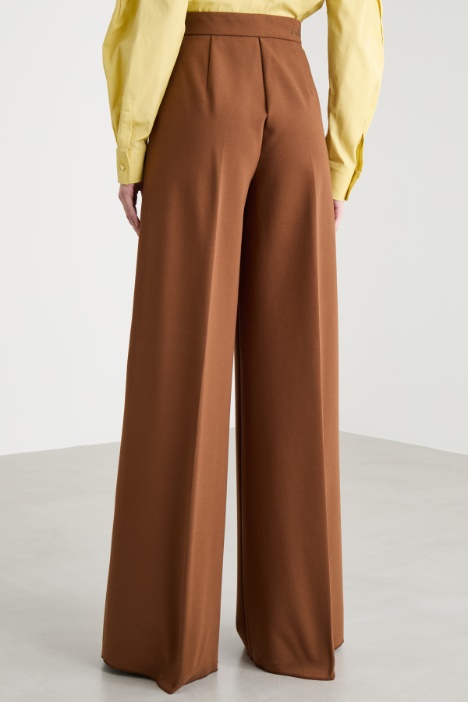 Pantalone in jersey compatto