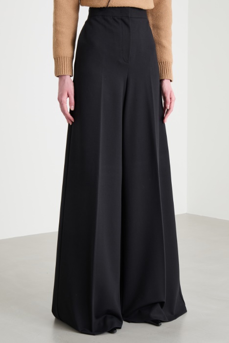 Pantalone in jersey compatto