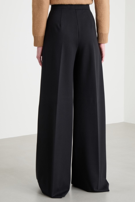 Pantalone in jersey compatto