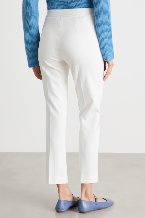 Pantaloni skinny fit in jersey