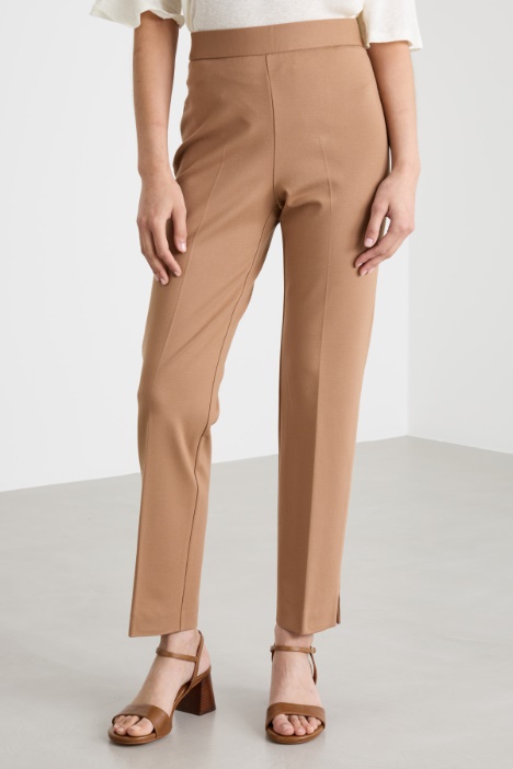 Pantaloni skinny fit in jersey