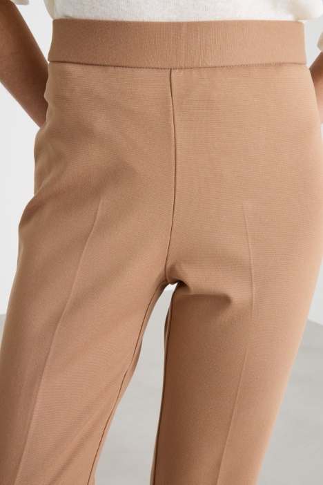 Pantaloni skinny fit in jersey