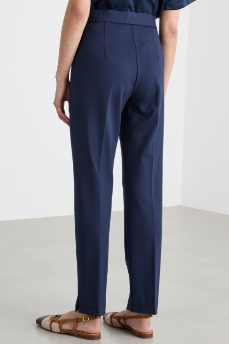 Pantaloni skinny fit in jersey