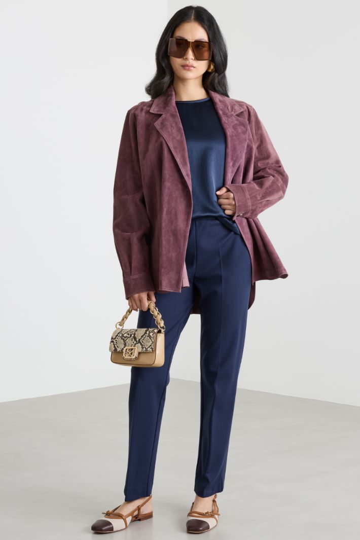 Pantaloni skinny fit in jersey Intrend