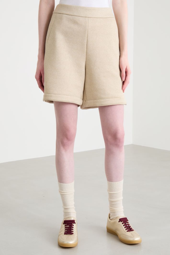 Fleece Bermuda shorts Intrend - 2