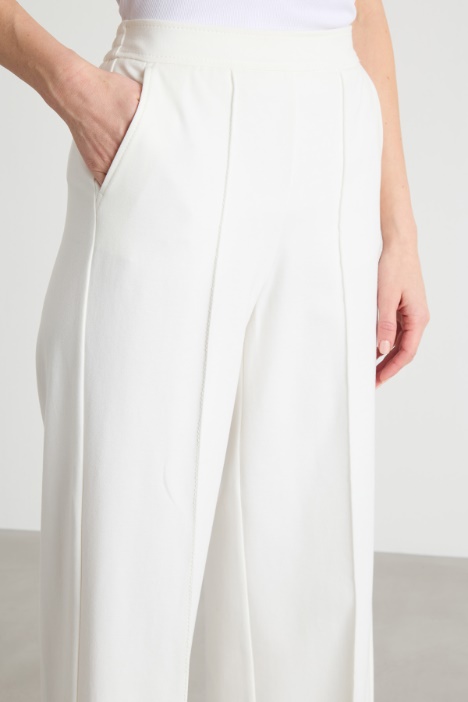 Pantalone ampio in jersey