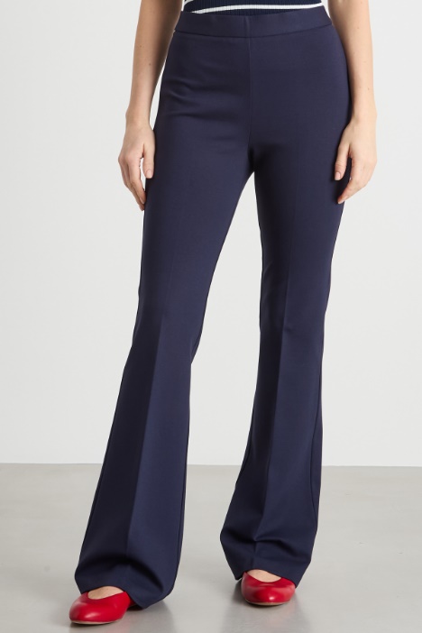 Pantalone aderente in jersey