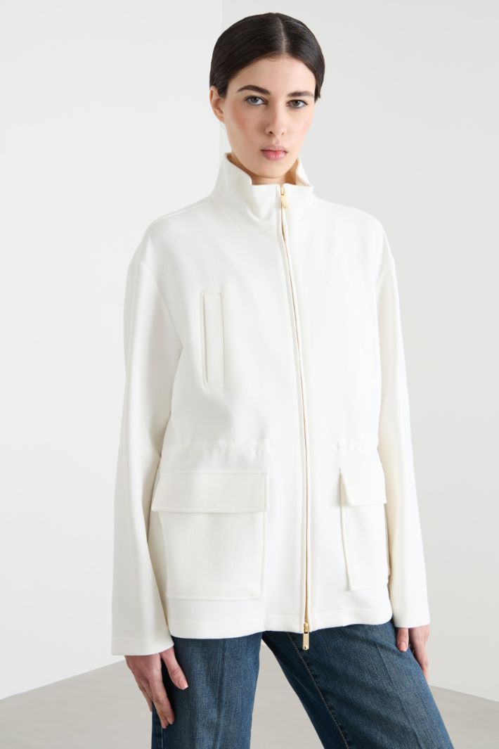 Piqué jersey parka Intrend - 3