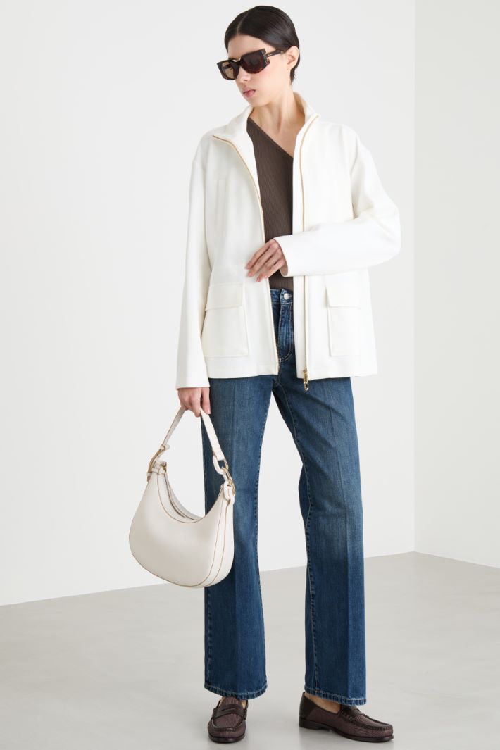 Piqué jersey parka Intrend