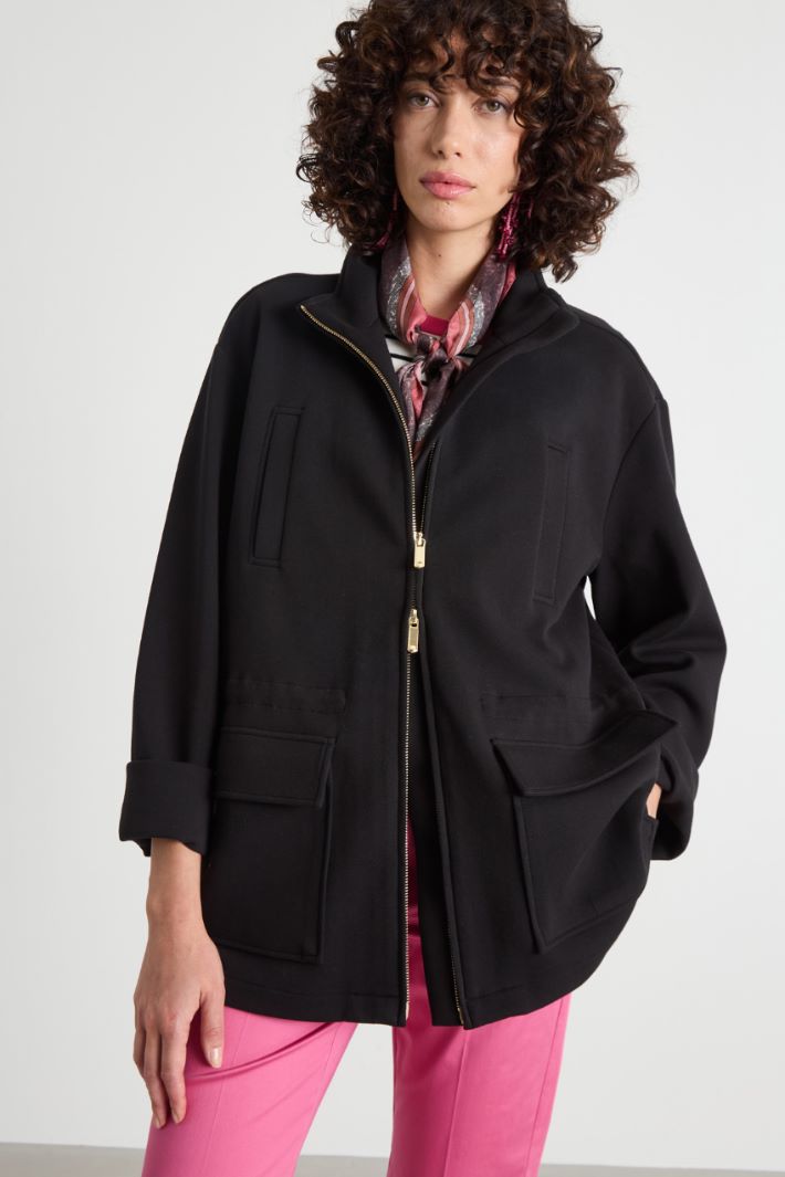 Piqué jersey parka Intrend - 2