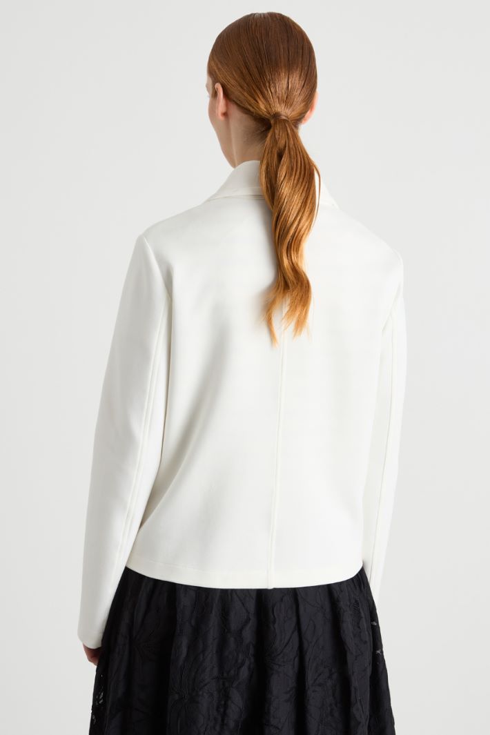 Cabán de punto piqué Intrend - 4