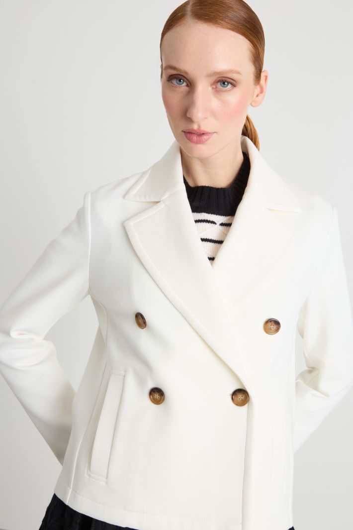 Cabán de punto piqué Intrend - 3