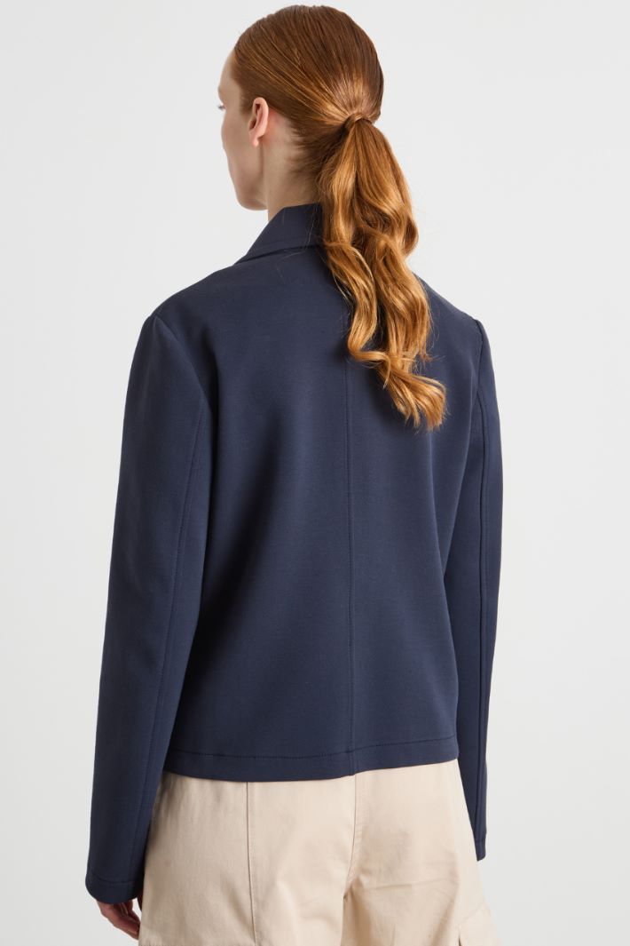 Cabán de punto piqué Intrend - 4