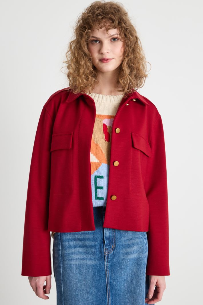 Single-breasted shirt jacket Intrend - 2