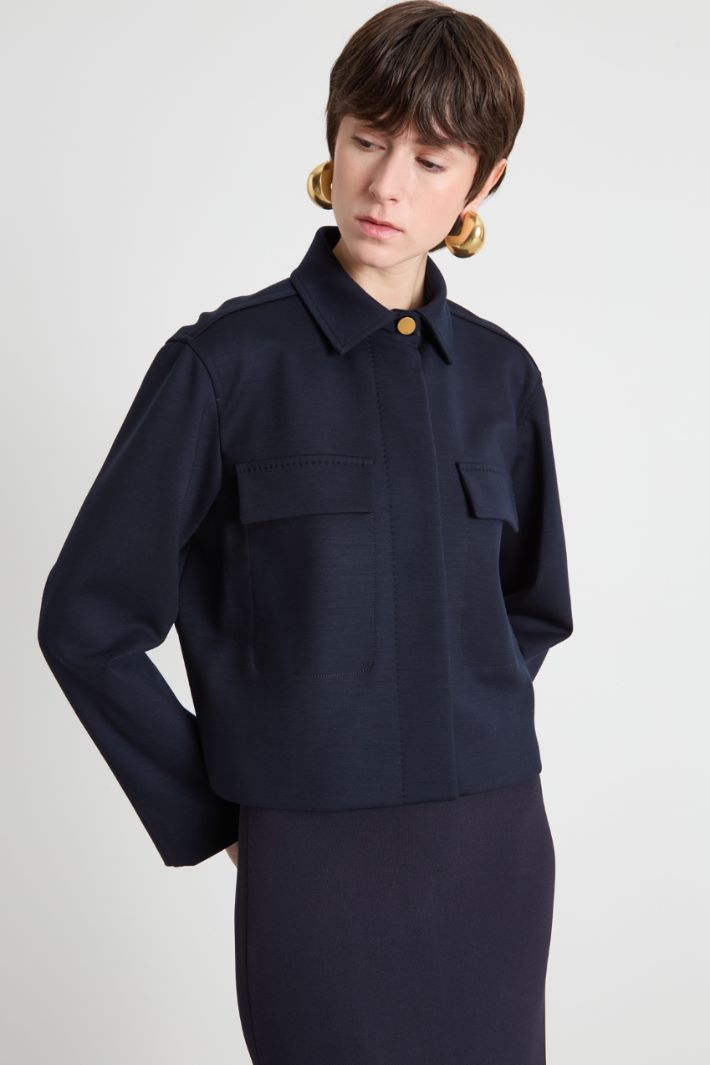 Single-breasted shirt jacket Intrend - 2